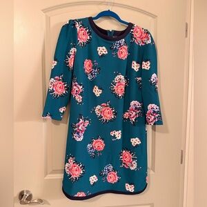 NWOT Vintage-Style Floral Shift Dress